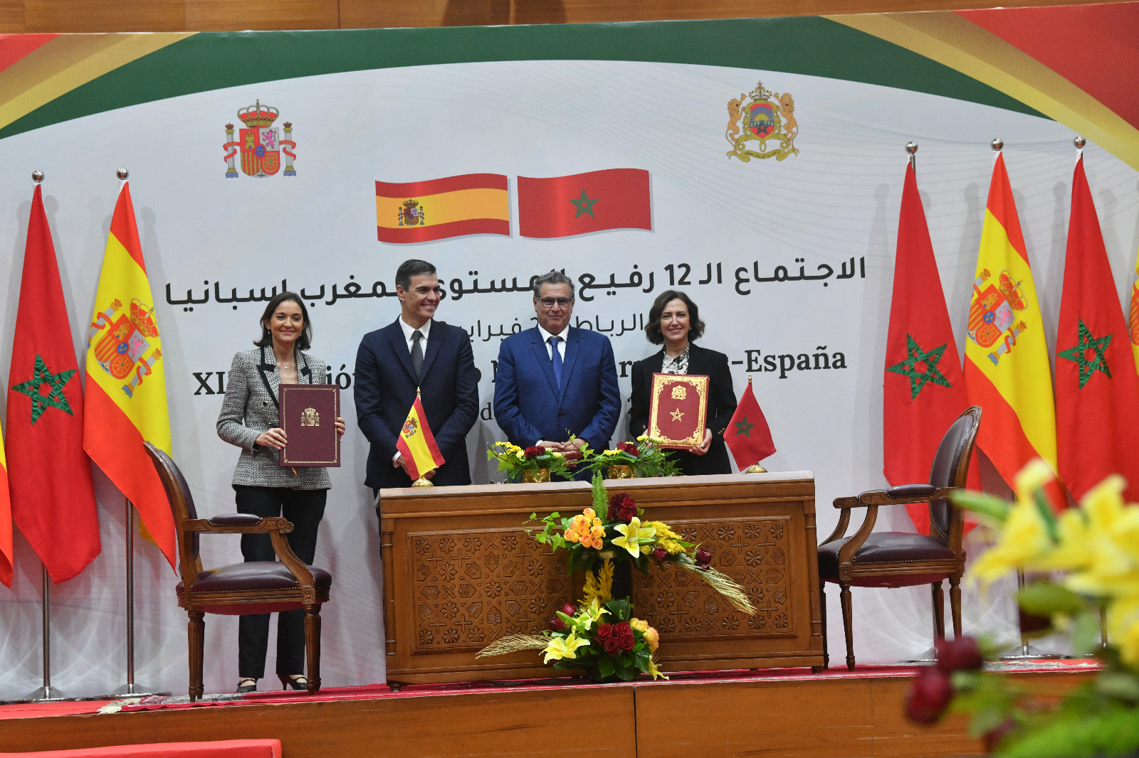 XIIè Réunion de Haut Niveau Maroc-Espagne: la moisson des accords conclus (vidéo-diapo)