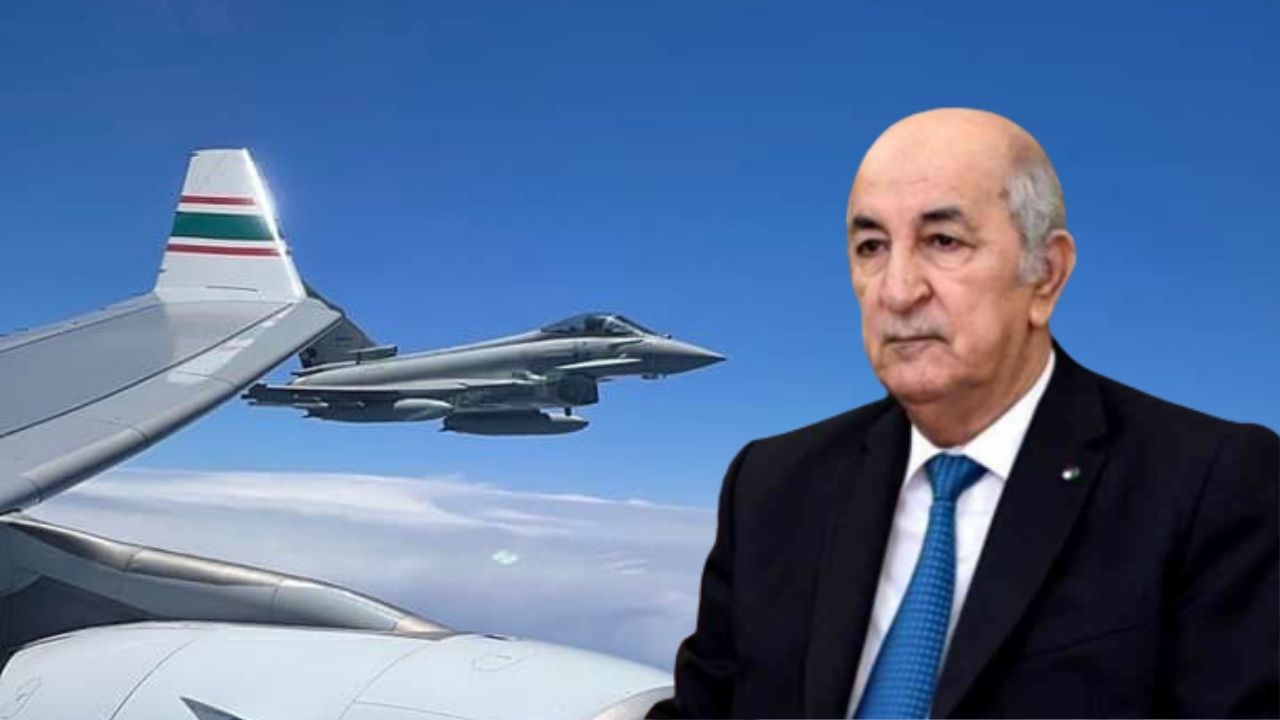 Voici pourquoi le président algérien voyage sous escorte d’avions de chasse
