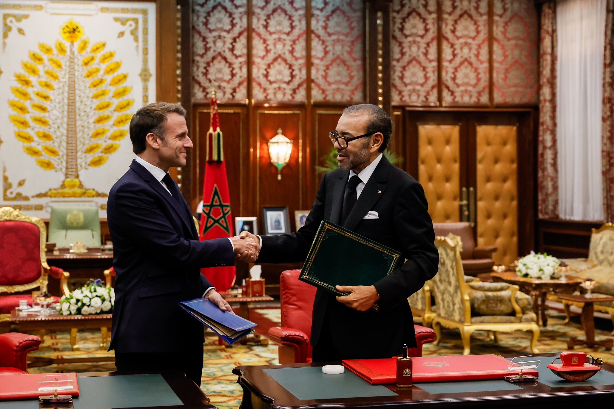 «Ce jour à Rabat, nous ouvrons un nouveau chapitre de la longue histoire entre le Maroc et la France pour la prochaine génération» (Emmanuel Macron)