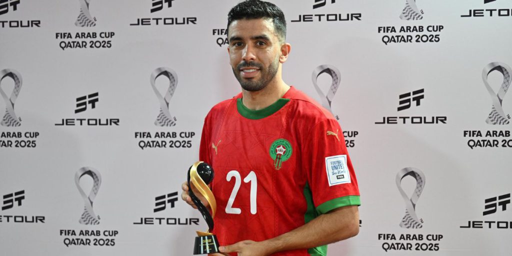 اختيار اللاعب كريم بركاوي كأفضل لاعب في مباراة المنتخب المغربي أمام منتخب جزر القمر