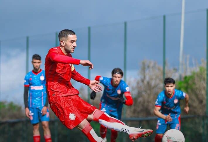 الدولي المغربي حكيم زياش يعود إلى أدرار لقيادة الوداد في مواجهة الدشيرة