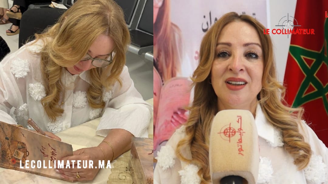 La poétesse maroco-syrienne Racha Mohamed dévoile son recueil « Quand la Rose migre… » [Vidéo]