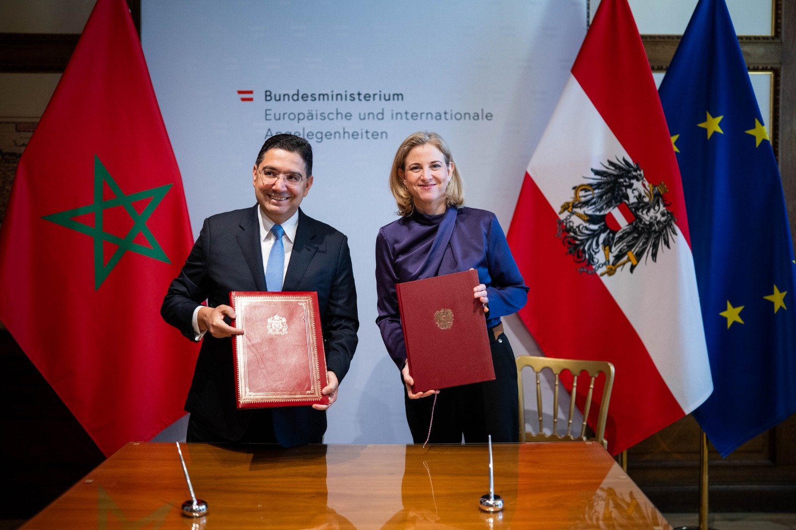 L&rsquo;Autriche salue les vastes réformes menées au Maroc sous la conduite de Sa Majesté le Roi Mohammed VI, en faveur d&rsquo;une société et d&rsquo;une économie marocaines plus ouvertes et plus dynamiques
