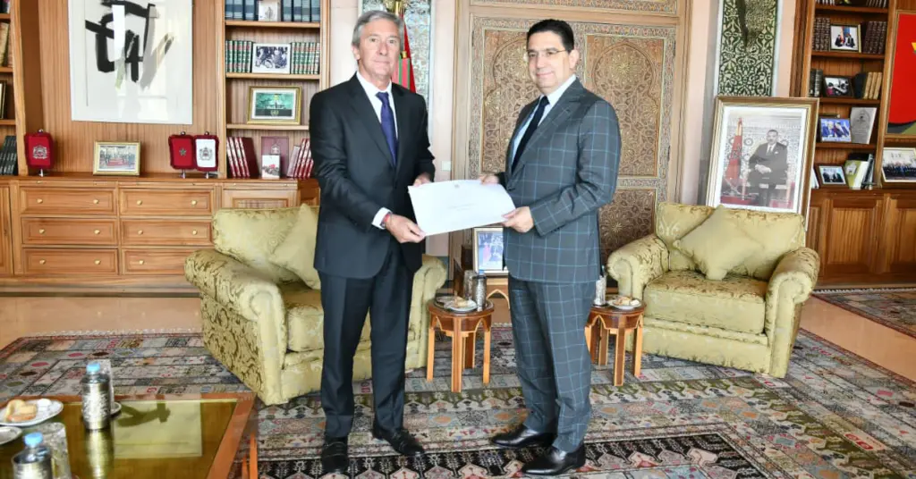 بوريطة يستقبل السفير البرتغالي الجديد بالرباط لتسليم أوراق اعتماده