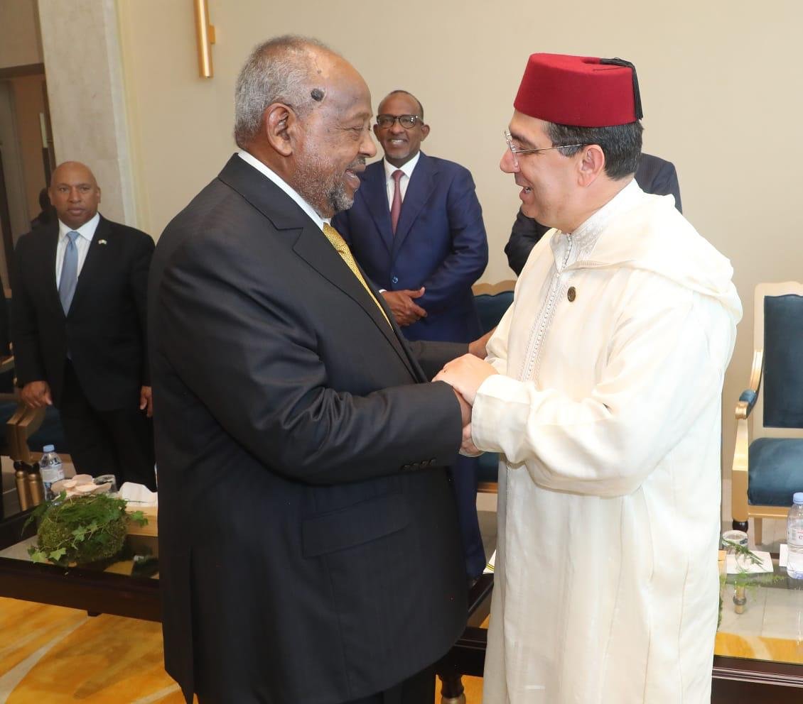 M. Bourita représente SM le Roi à la cérémonie d&rsquo;investiture du président djiboutien
