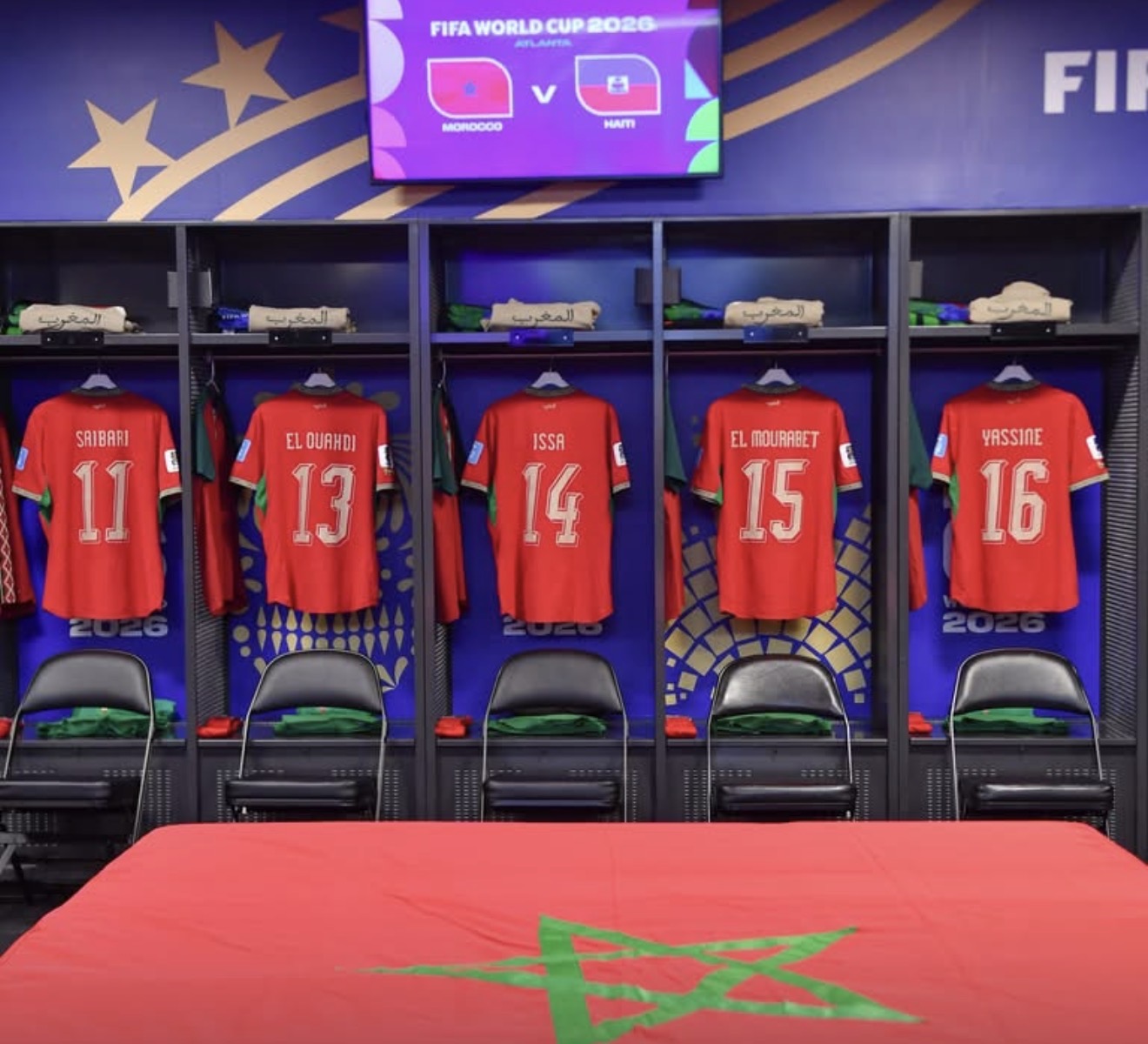 وهبي يكشف التشكيلة الرسمية للمنتخب المغربي أمام هايتي في كأس العالم2026