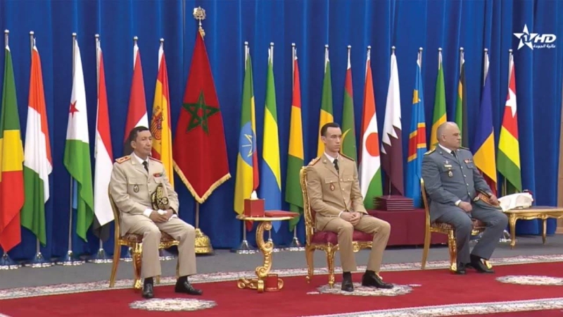 SAR le Prince Héritier Moulay El Hassan préside la cérémonie de sortie de la 26e promotion du Cours Supérieur de Défense et de la 60e promotion du Cours Etat-Major