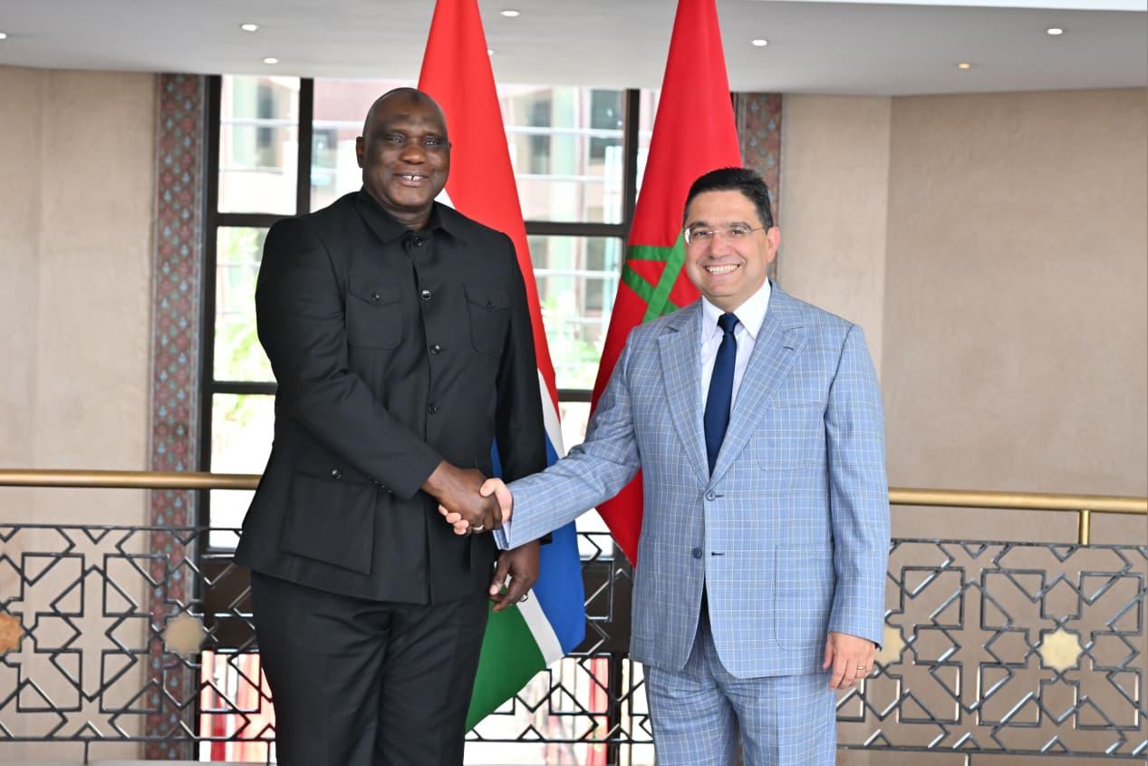 M. Bourita reçoit un envoyé spécial du Président de la République de Gambie porteur d&rsquo;un message écrit à Sa Majesté le Roi Mohammed VI