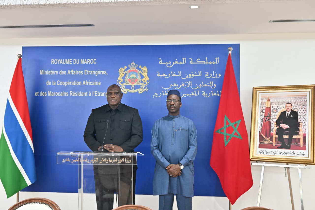 La Gambie exprime ses remerciements et sa profonde gratitude à Sa Majesté le Roi Mohammed VI