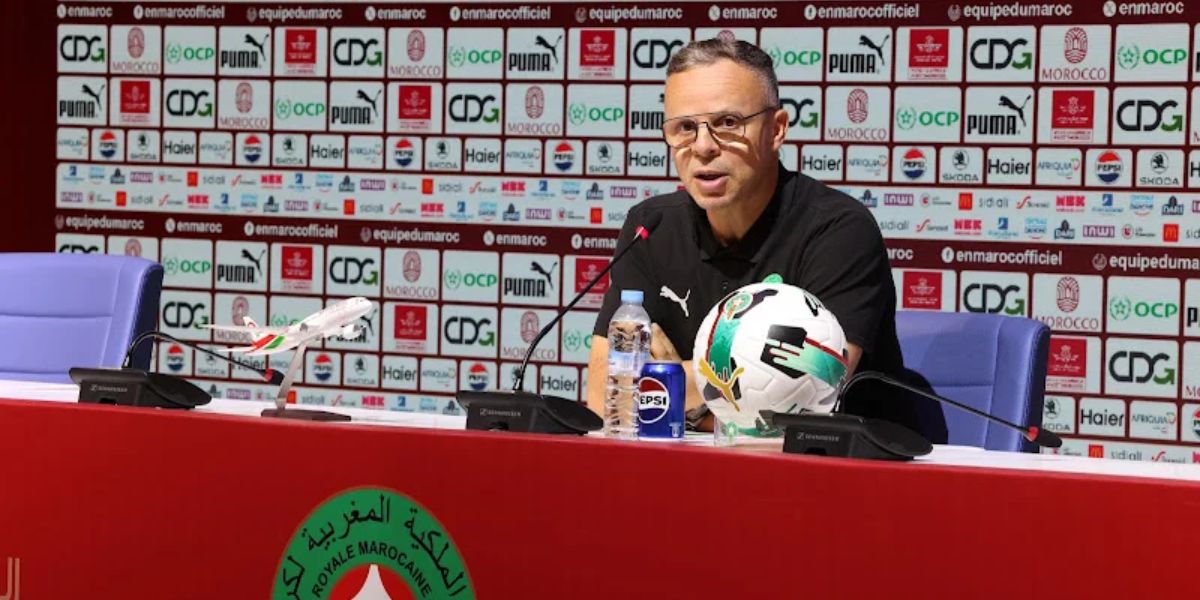 كأس العالم 2026 .. ندوة إعلامية للناخب الوطني محمد وهبي وأشرف حكيمي استعدادا لمباراة المغرب والبرازيل