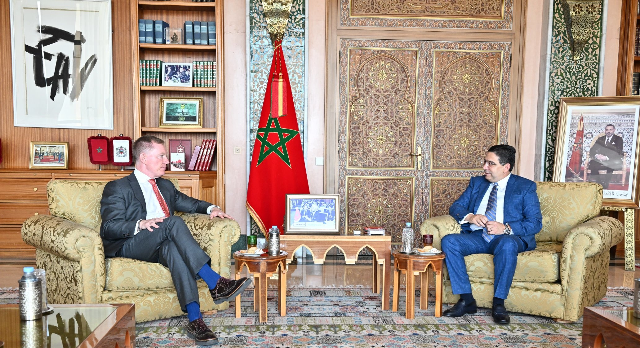 Le ministre d’État britannique chargé du Commerce International salue des « discussions très productives » avec M. Bourita