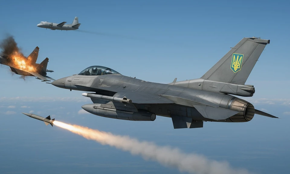 Un Su-35 russe abattu par un F-16 ukrainien