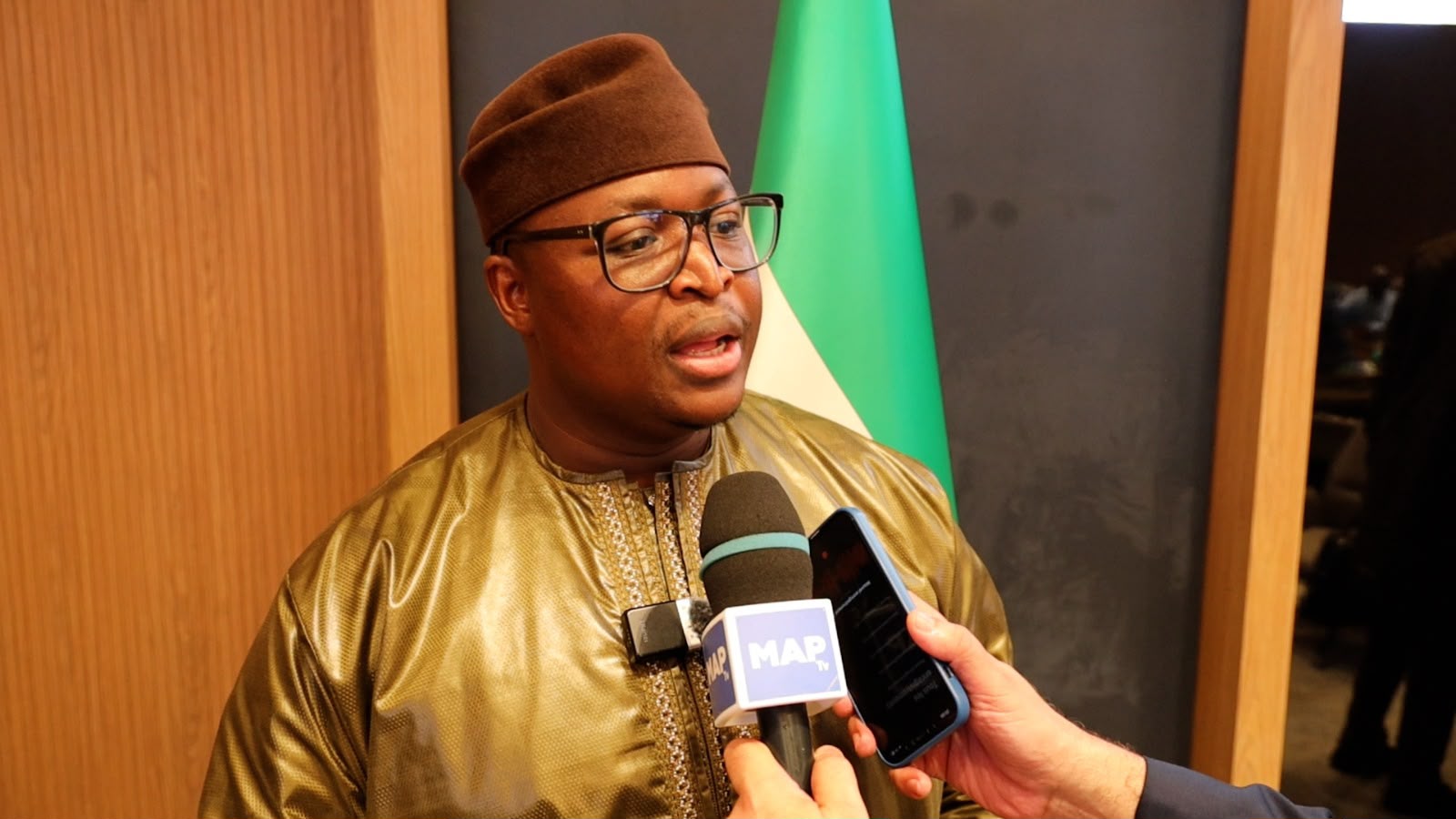 Le Gazoduc Africain Atlantique, un projet structurant au service de l’intégration ouest-africaine (ministre des AE de la Sierra Leone)